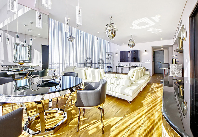 Апартаменты Sky Grand Loft: седьмое небо на 64-м этаже Апартаменты Sky Grand Loft: седьмое небо на 64-м этаже
