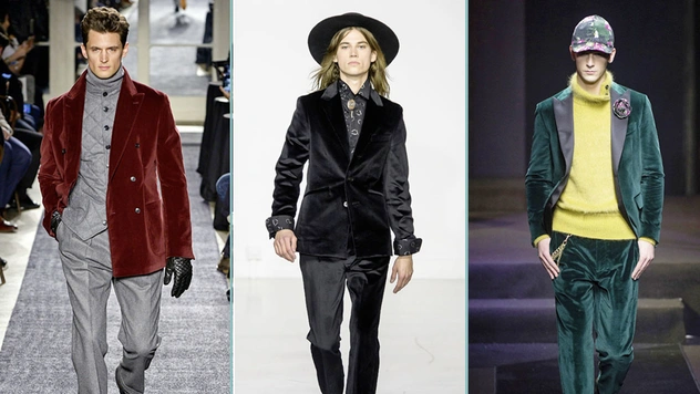 Бархатный пиджак: как и с чем носить