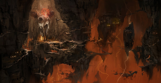 Doom! Ад! Сатана! Дьявольски кровавые и эксклюзивные концепт-арты из грядущего игроужастика Doom! Ад! Сатана! Дьявольски кровавые и эксклюзивные концепт-арты из грядущего игроужастика