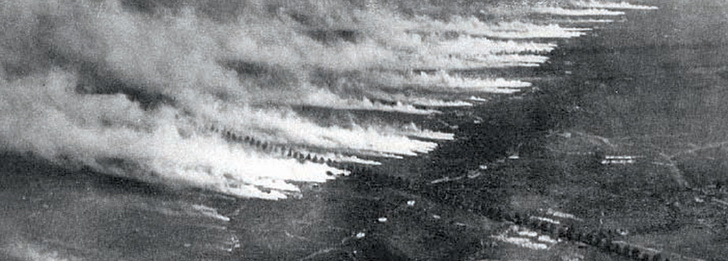 У французского города Ипр немцы впервые применили боеприпасы с «горчичным газом», позже получившим название «иприт». 1939