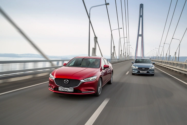 Mazda 6 козыряет русским паспортом