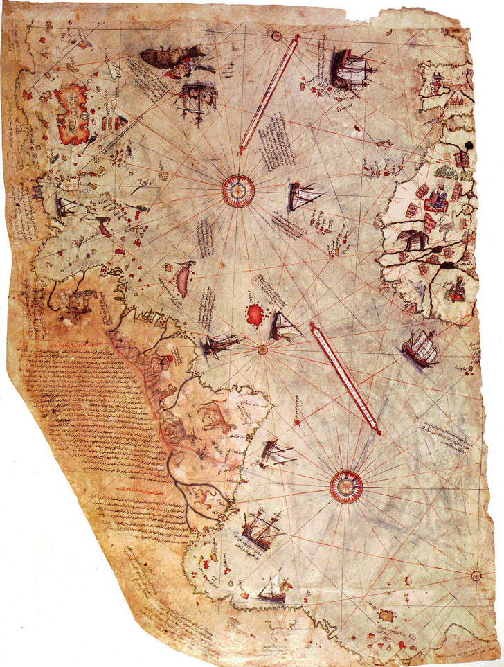 Карта Пири Рейса