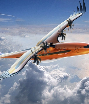 Airbus на полном серьезе презентовал концепт авиалайнера с крыльями, как у орла
