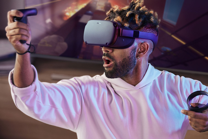 Oculus анонсировал шлем виртуальной реальности Quest Oculus анонсировал шлем виртуальной реальности Quest