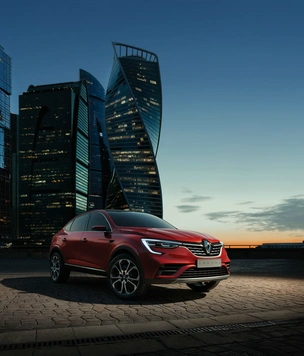 Renault Arkana: московская знаменитость