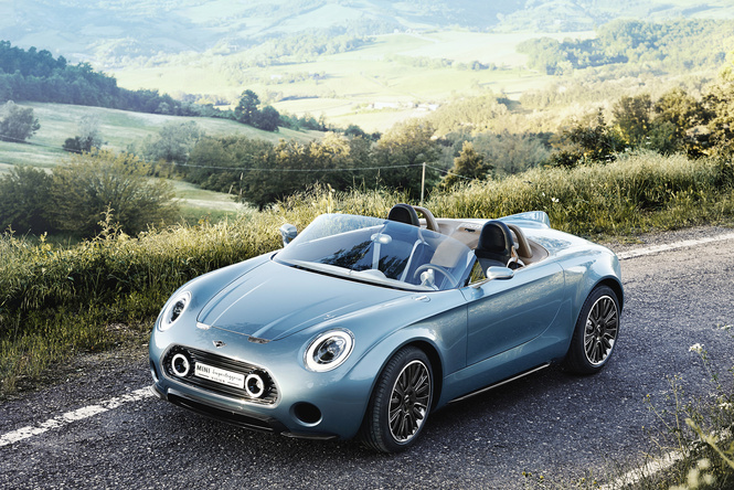 Родстер Mini Superleggera Vision — не исключено, что Джеймс Бонд уже оформил предзаказ Родстер Mini Superleggera Vision — не исключено, что Джеймс Бонд уже оформил предзаказ
