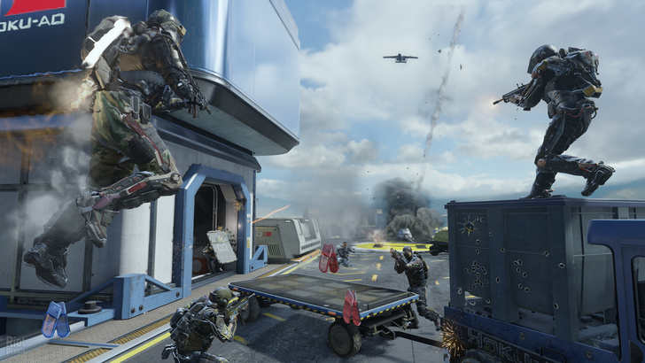 Фото №5 - Дежурство экзоскелетов. 5 причин ждать выхода новой игры Call of Duty: Advanced Warfare