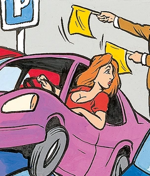 Еще один нетривиальный способ знакомства: помощь с парковкой