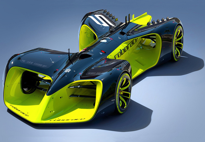 Ядро с болтами: Roborace — первый в мире гибрид робота и гоночного автомобиля Ядро с болтами: Roborace — первый в мире гибрид робота и гоночного автомобиля