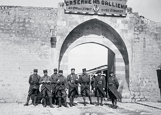 Французский иностранный легион в Сирии. Начало XX века