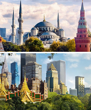 Москвабул и Банг-Йорк: русско-британско-литовские мэшапы про мегаполисы мира