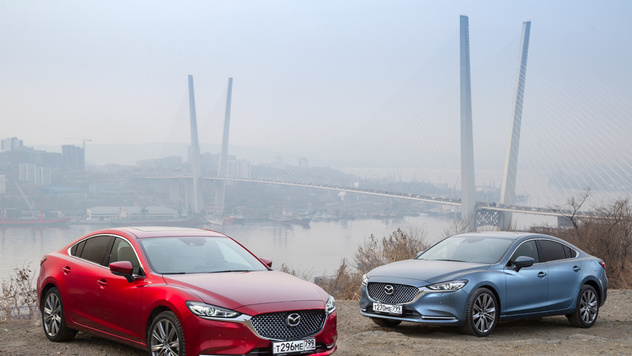 Mazda 6 козыряет русским паспортом