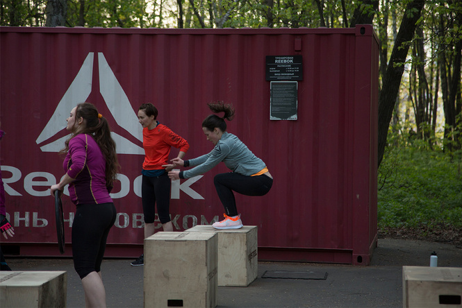 Состоялась первая тренировка «Reebok. Стань человеком». Команда MAXIM тоже участвовала! Состоялась первая тренировка «Reebok. Стань человеком». Команда MAXIM тоже участвовала!