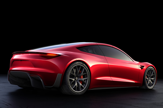 Tesla представила новый спорткар, и он слишком быстр для этой планеты Tesla представила новый спорткар, и он слишком быстр для этой планеты