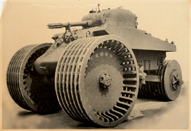 Фото №4 - Бесславные ублюдки: самые уродливые танки, созданные за всю историю вооружений