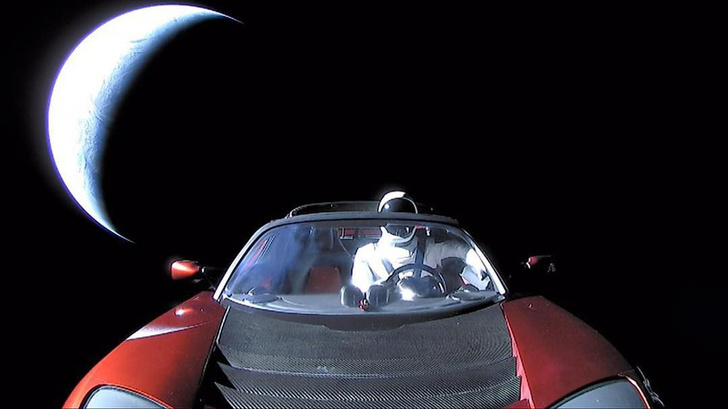 Как следить за Tesla в космосе