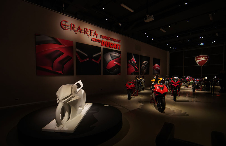 Мотоциклы Ducati оккупировали музей