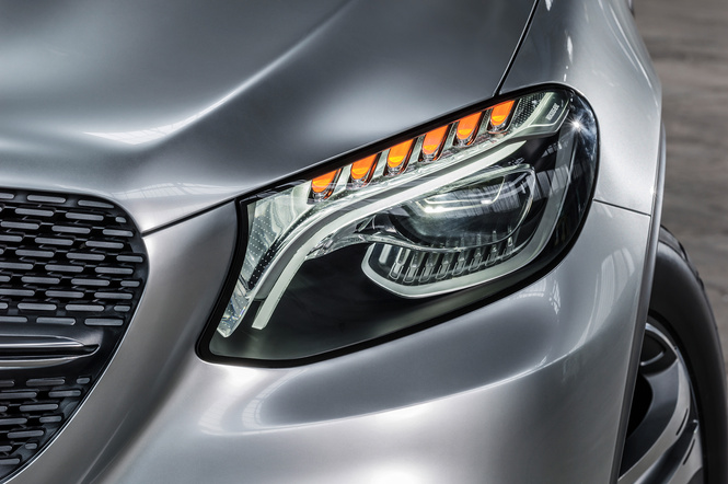 Mercedes Concept Coupe SUV — автомобиль с нескромными габаритами Mercedes Concept Coupe SUV — автомобиль с нескромными габаритами