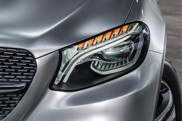 Mercedes Concept Coupe SUV — автомобиль с нескромными габаритами