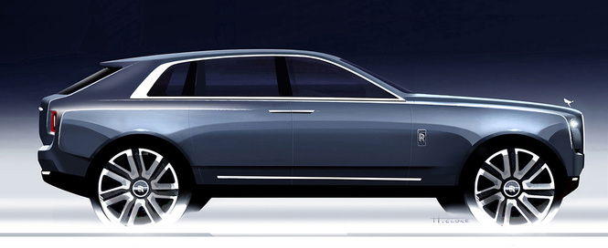Просто царь: Rolls-Royce выкатил первый в своей дивной истории внедорожник Просто царь: Rolls-Royce выкатил первый в своей дивной истории внедорожник