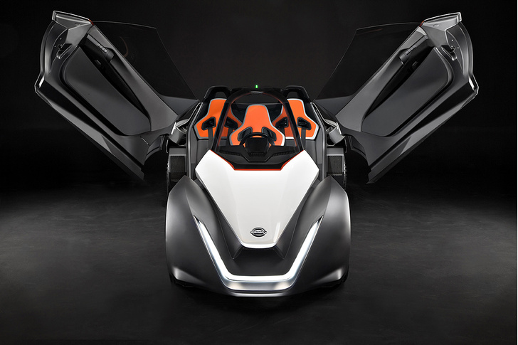 Nissan представил демоверсию концептуального электроспорткара!