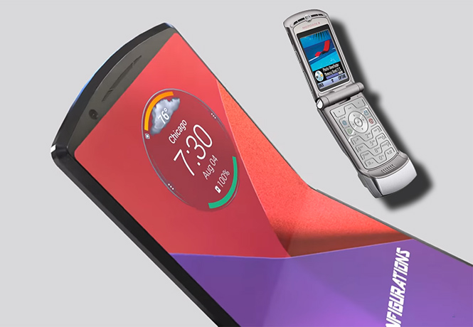 К нам возвращается культовый мобильник Motorola Razr под именем Motorola Razr XT2000-1