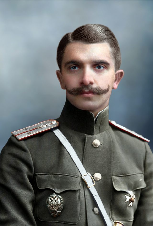 Раскрашенные фото Российской императорской армии в WWI История