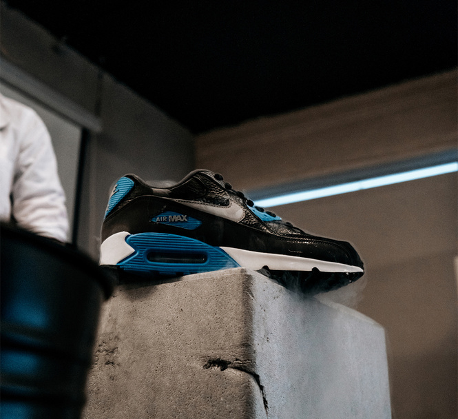 Nike Air Max 90 vs. жидкий азот Nike Air Max 90 vs. жидкий азот