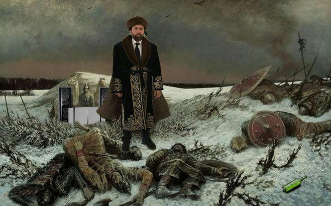 Лучшие фотожабы на Николаса Кейджа в Казахстане Лучшие фотожабы на Николаса Кейджа в Казахстане