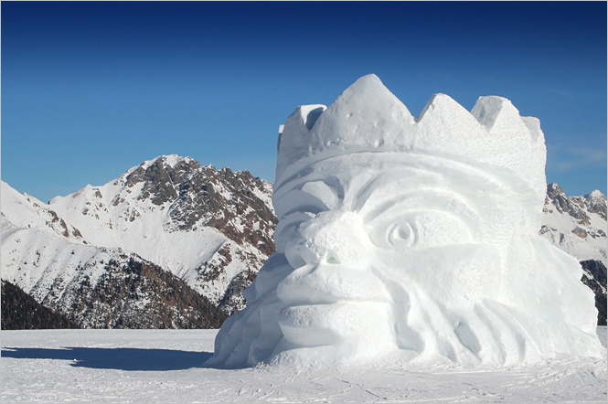 Фото №3 - 6 идей, которые помогут превратить снеговика в произведение искусства