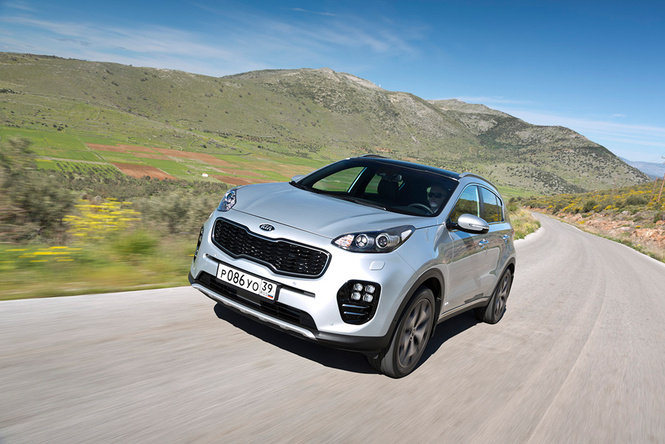 Новый Kia Sportage GT-line Новый Kia Sportage GT-line