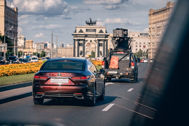Флагманские модели Lexus снимаются в кино Флагманские модели Lexus снимаются в кино