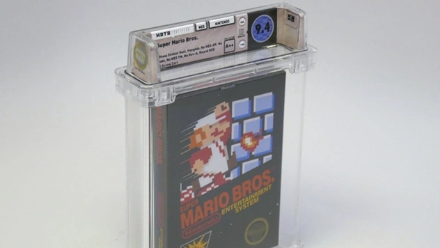 Старый нераспечатанный картридж Super Mario Bros продали на аукционе за 100 тысяч долларов