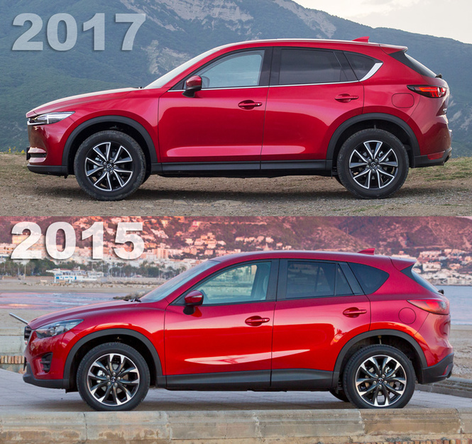 Кое-что о новом поколении Mazda CX-5 Кое-что о новом поколении Mazda CX-5