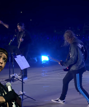 Музыканты Metallica сыграли хит Rammstein на концерте (видео)