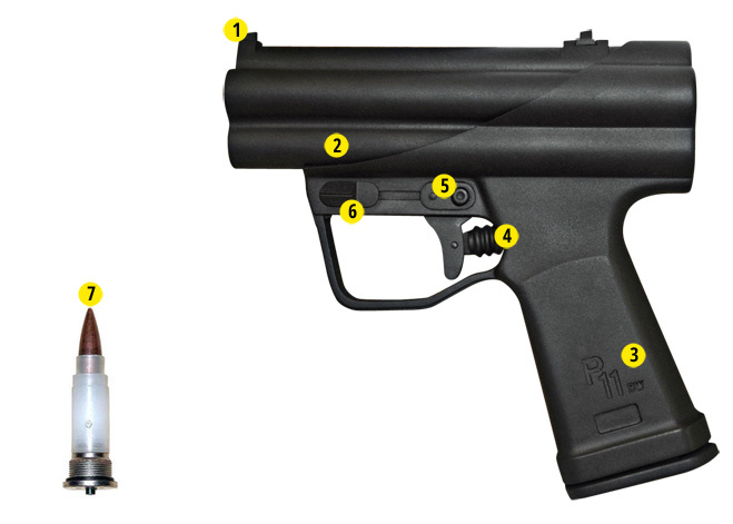 Пистолет подводный Heckler &Koch P11 Пистолет подводный Heckler &Koch P11