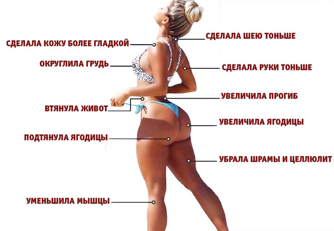 Тест на внимательность! Модель показала свой снимок в бикини до и после фотошопа — найди все отличия Тест на внимательность! Модель показала свой снимок в бикини до и после фотошопа — найди все отличия