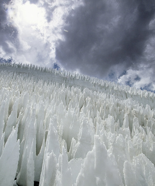 Ледяные шипы пустыни Атакама, Чили