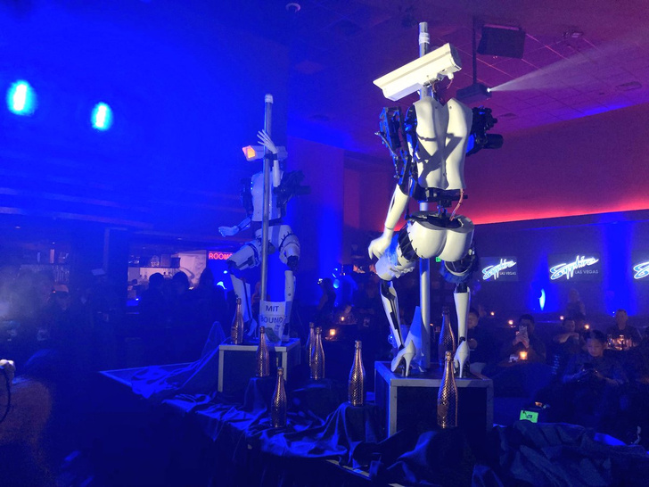 Фото №1 - Роботы-стриптизерши танцуют у шеста! (футуристическое ВИДЕО)