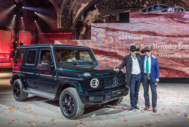 Новый Mercedes G-Class: подробности из первых рук! Новый Mercedes G-Class: подробности из первых рук!
