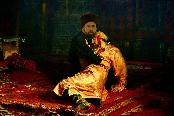 Лучшие фотожабы на Николаса Кейджа в Казахстане Лучшие фотожабы на Николаса Кейджа в Казахстане