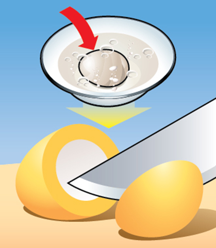 Фото №2 - Как сварить яйцо желтком наружу