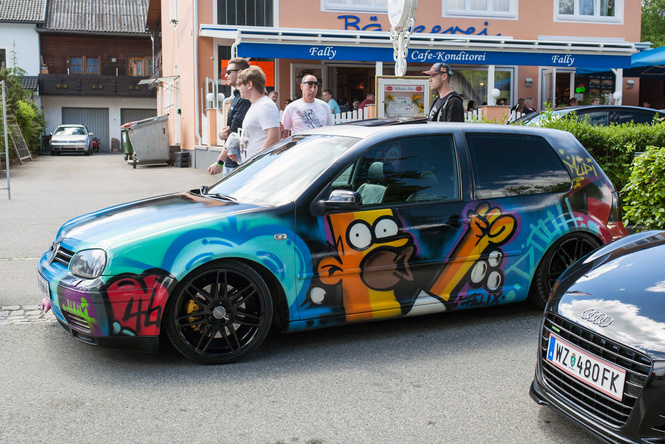 Самые безумные машины фестиваля GTI Treffen Самые безумные машины фестиваля GTI Treffen