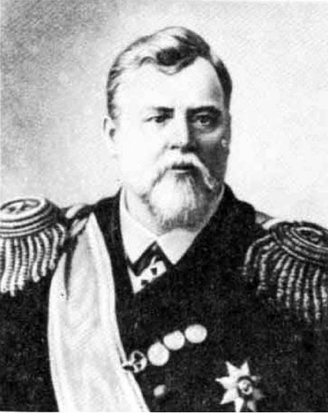 Контр-адмирал Дмитрий Густавович фон Фёлькерзам