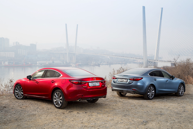 Mazda 6 козыряет русским паспортом Mazda 6 козыряет русским паспортом