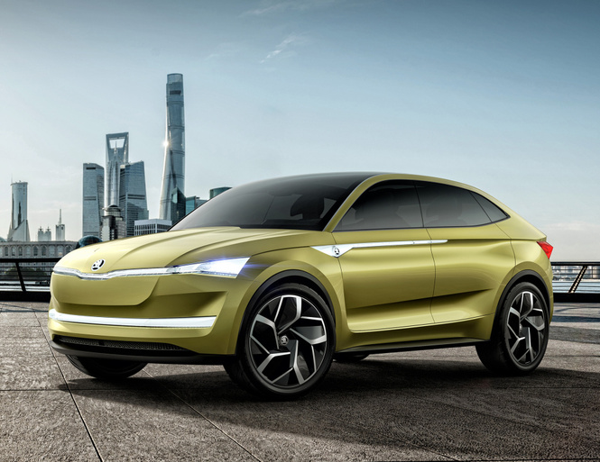 Концепт Skoda Vision E намекает китайцам, как надо делать машины Концепт Skoda Vision E намекает китайцам, как надо делать машины