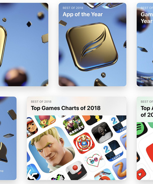 Apple назвала лучшие приложения для своих платформ в 2018 году