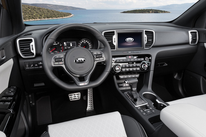 Салон Sportage GT-line Салон Sportage GT-line
