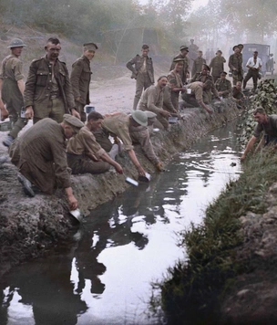 34 фотографии Первой мировой в цвете