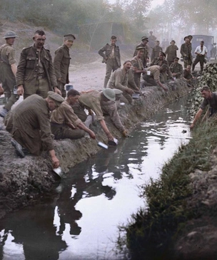 34 фотографии Первой мировой в цвете